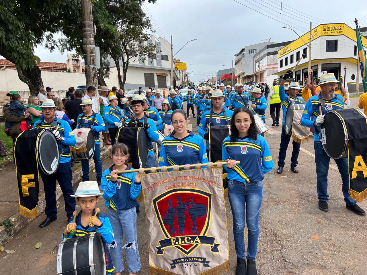 FICA celebra 2 anos com grande encontro de fanfarras em Carmo do Paranaíba