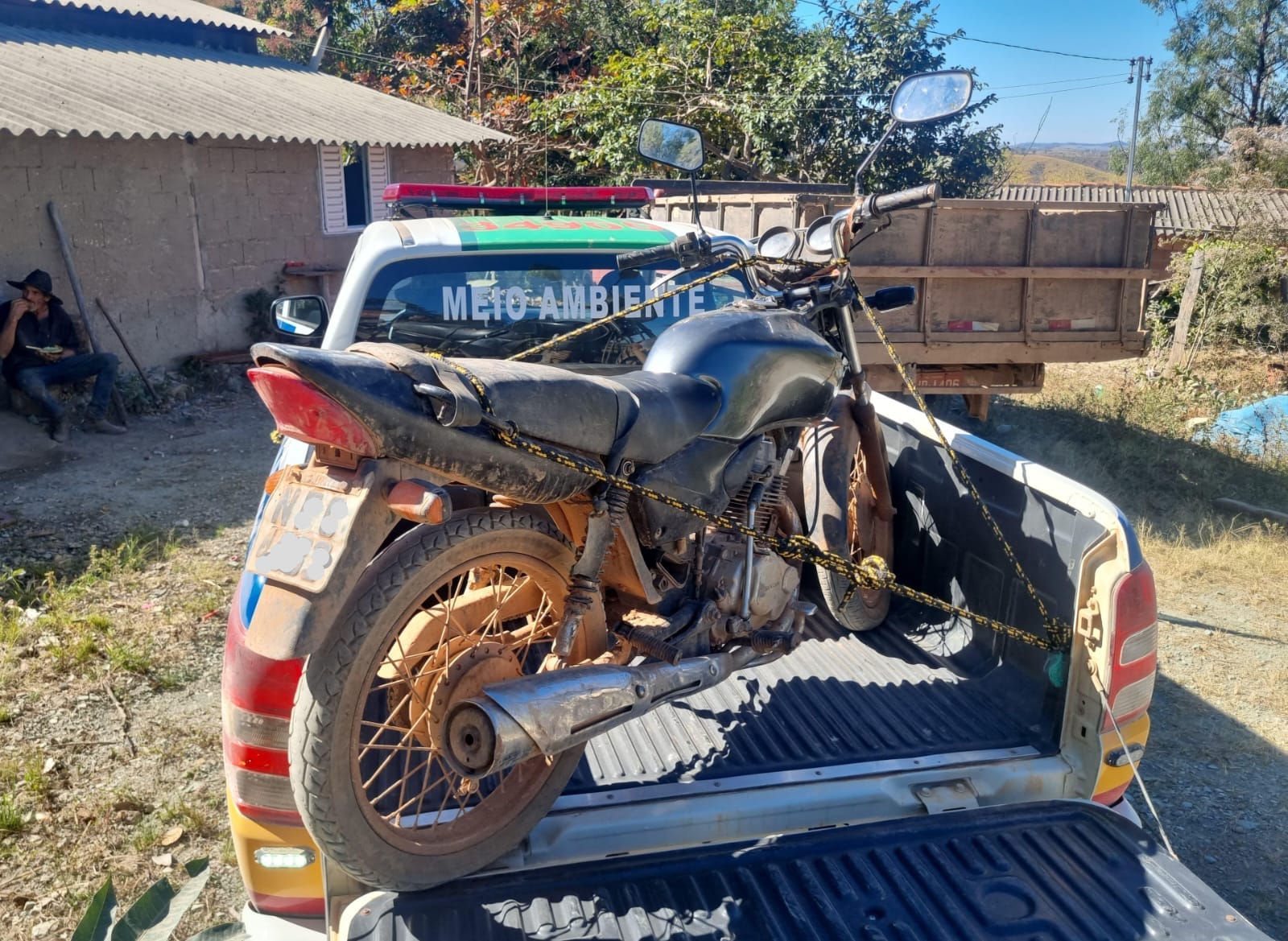 Homem é Preso por Maus-Tratos a Animais e Adulteração de Motocicleta em São Gotardo