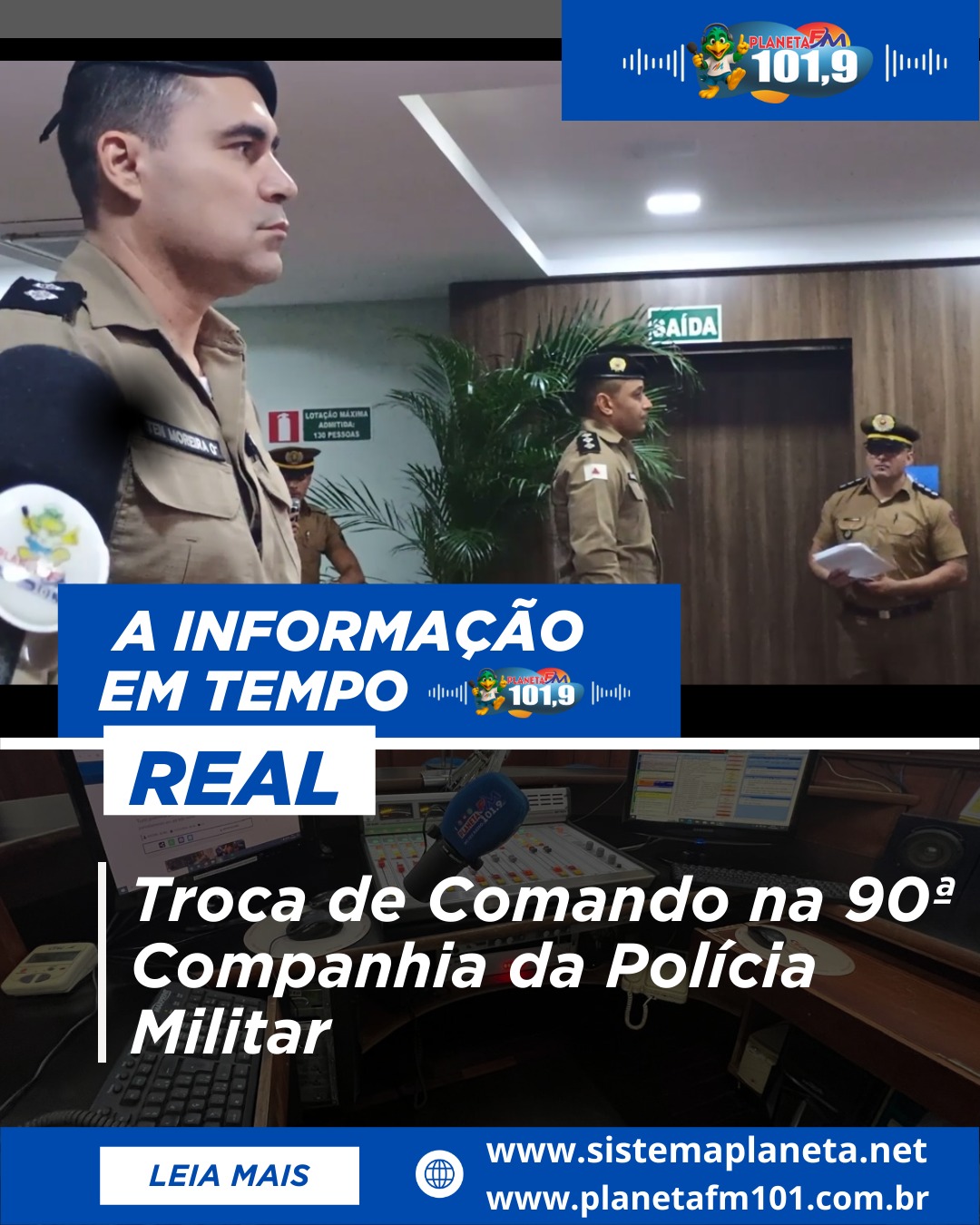 Troca de Comando na 90ª Companhia da Polícia Militar