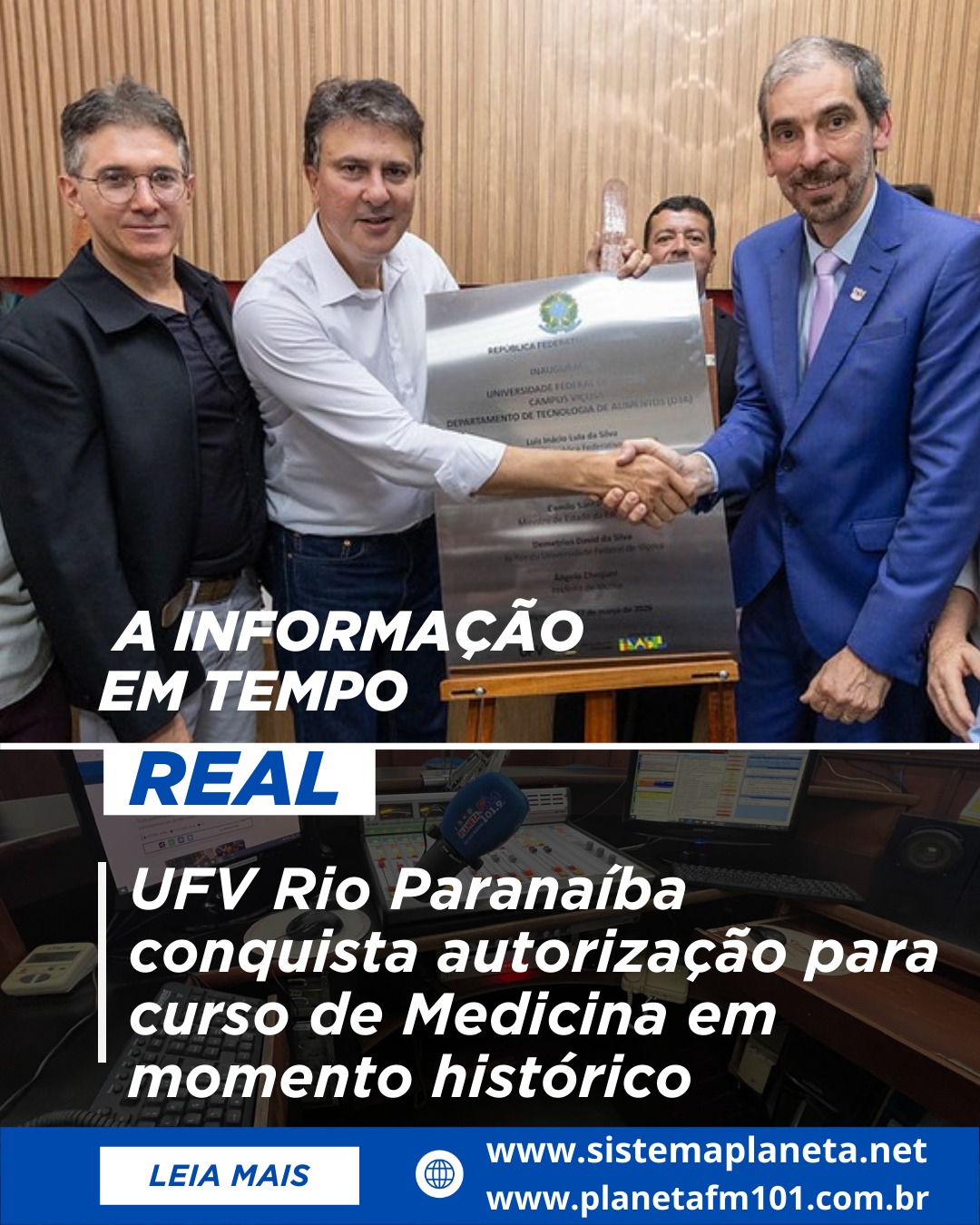 UFV Rio Paranaíba conquista autorização para curso de Medicina em momento histórico